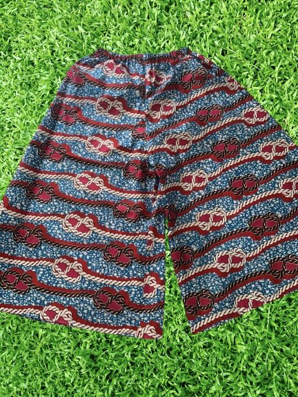 Palazzo Papi Chains Wideleg Pants