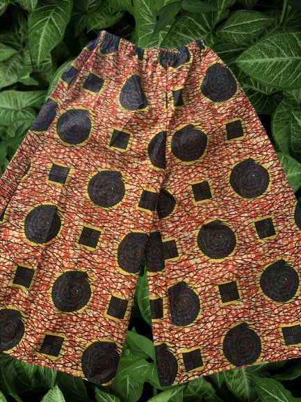 Orange Mandala Palazzo Papi Pants 